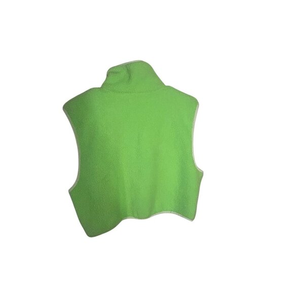 Free People Movement Hit The Slopes Green Sherpa Fleece Vest XS NEW W/TAGS! - Picture 3 of 6